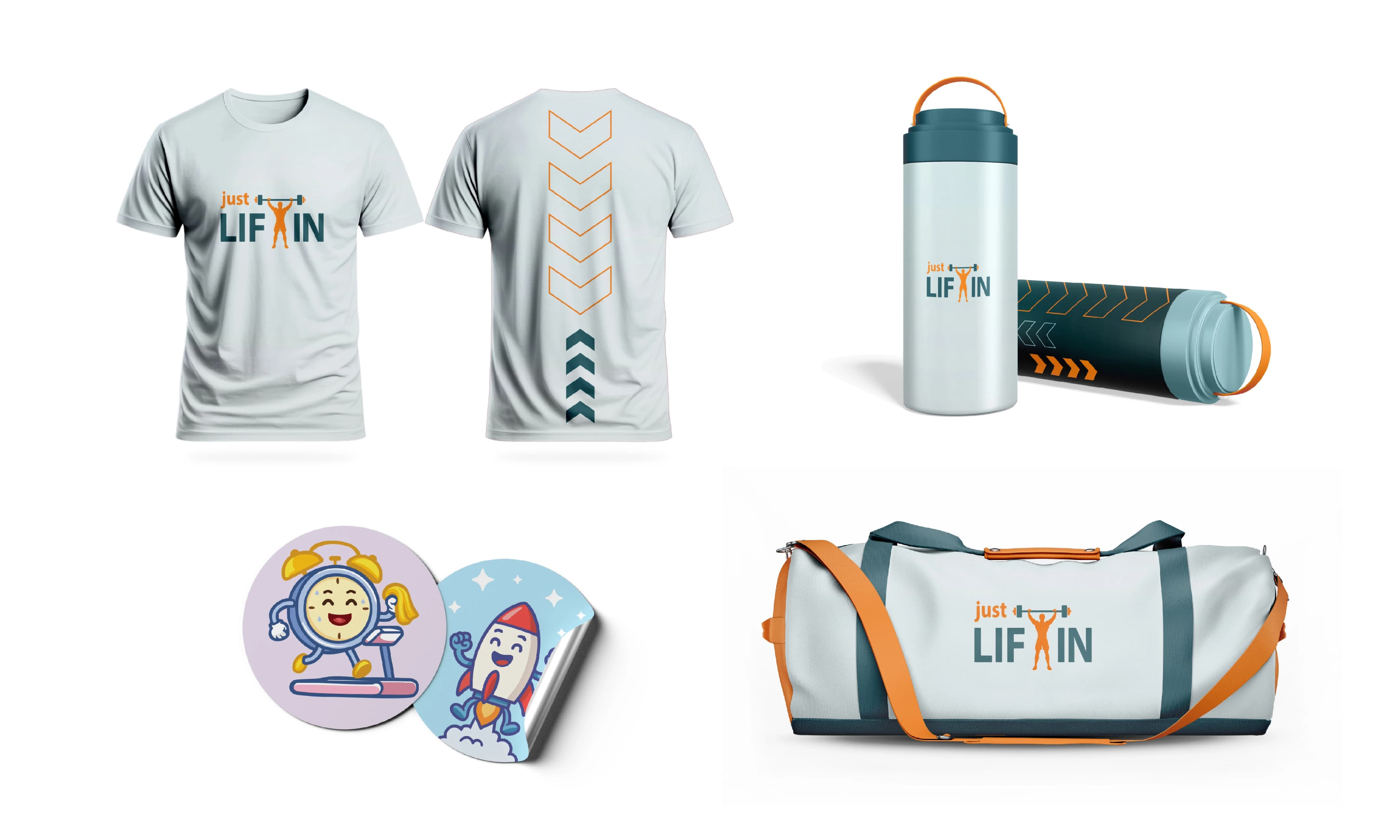 Justliftin Fitness App Brand Identity - Image 5