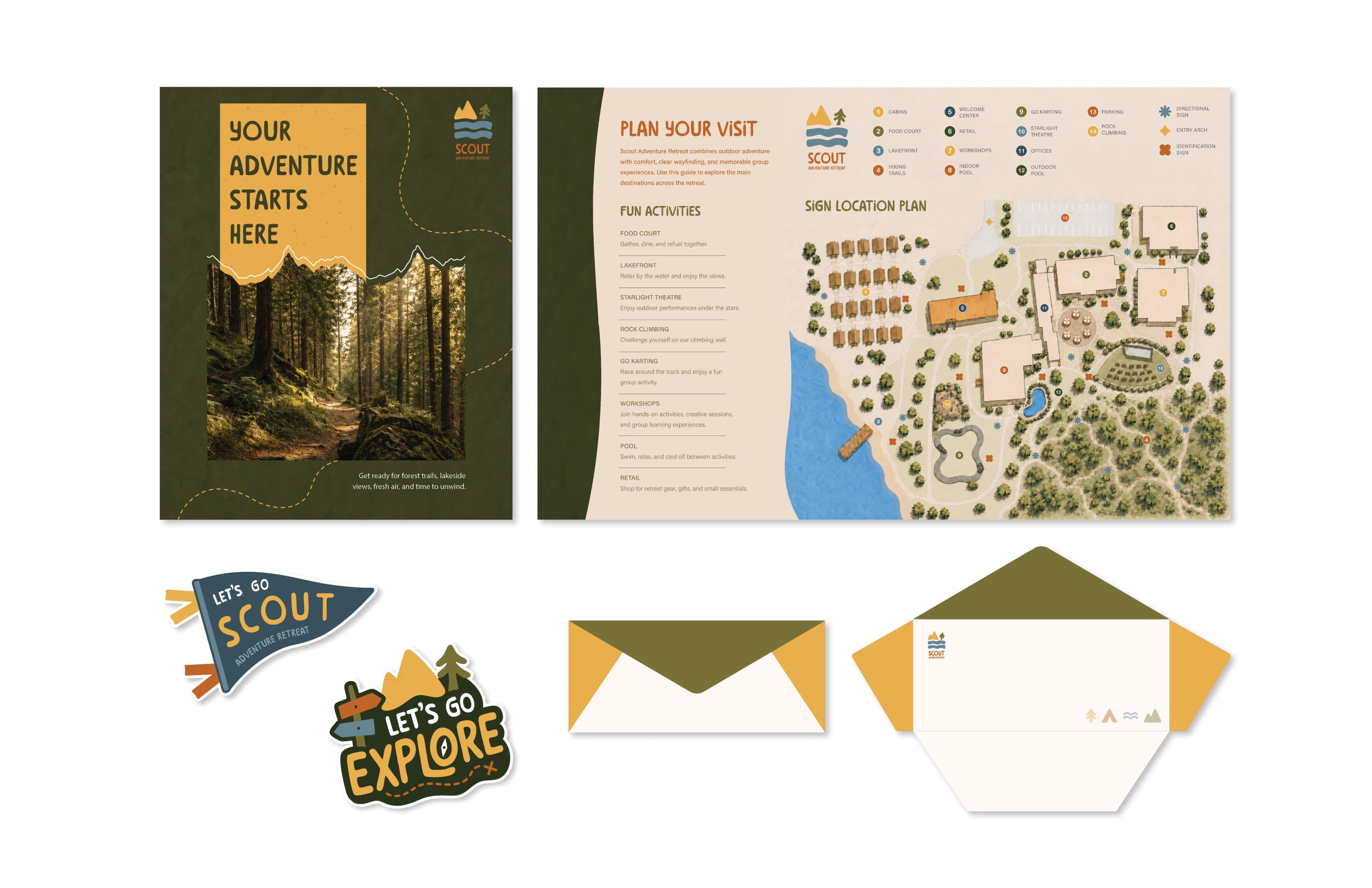 Scout Adventure Retreat Identity System - Image 10
