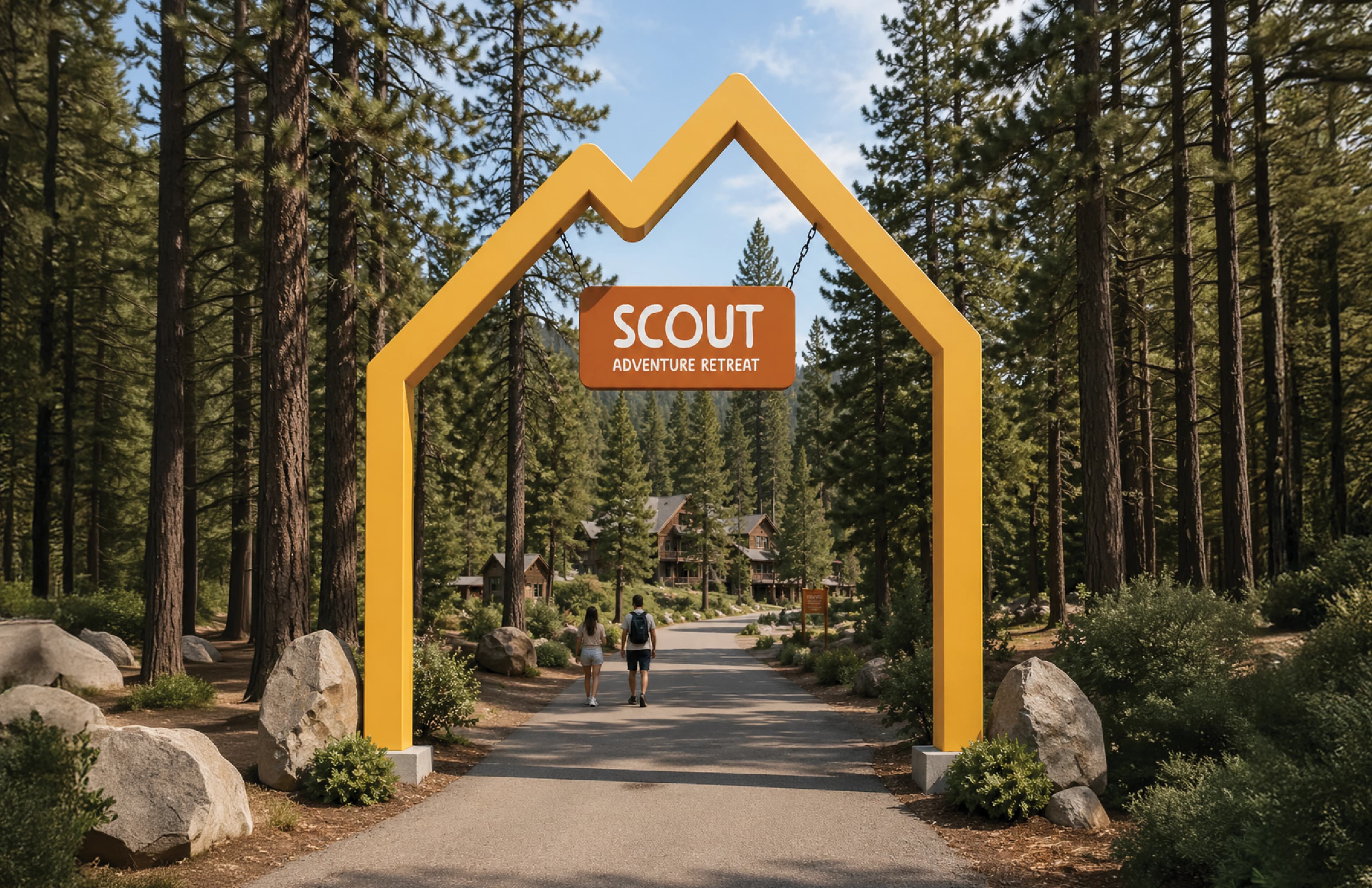 Scout Adventure Retreat Identity System cover image