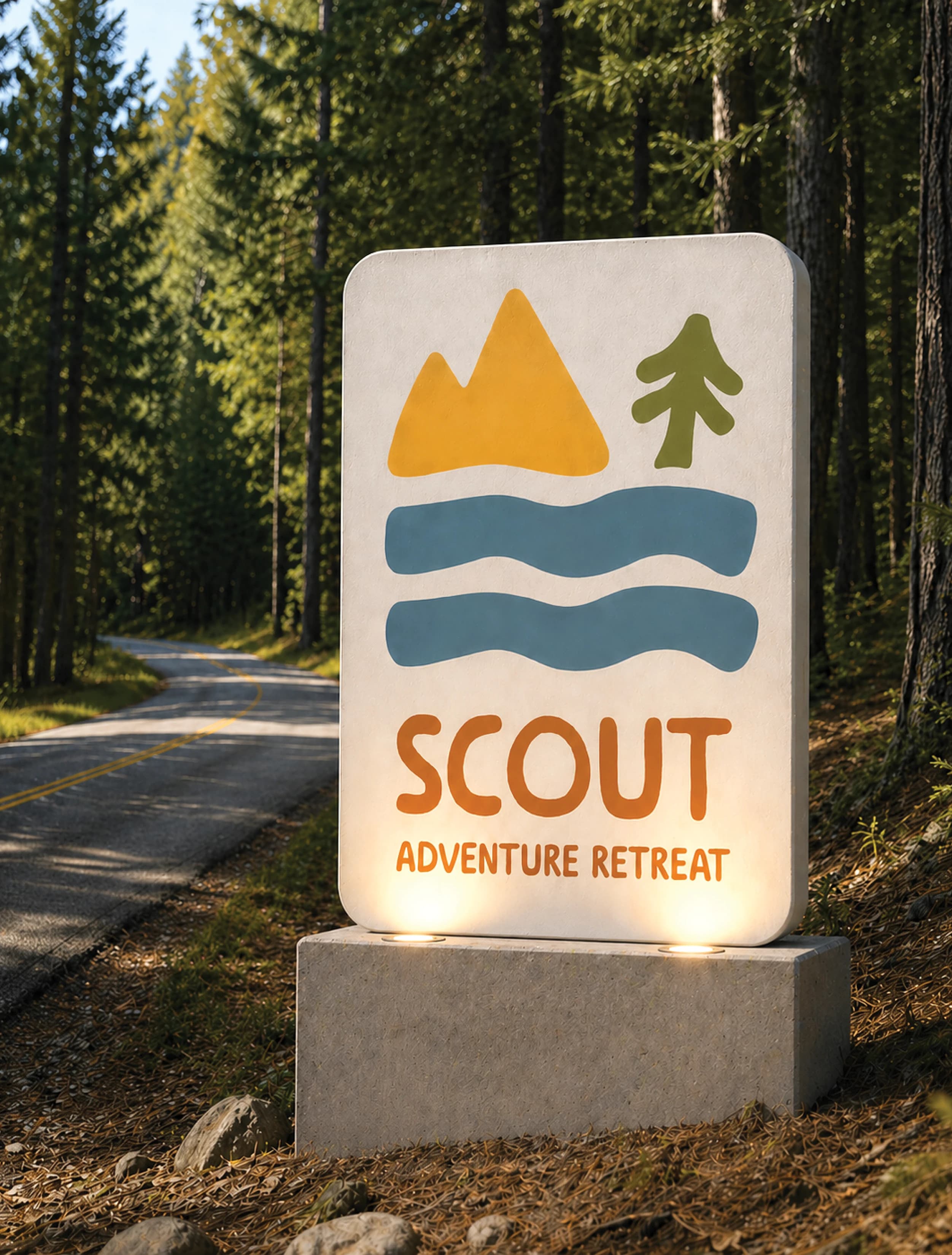 Scout Adventure Retreat Identity System - Image 7