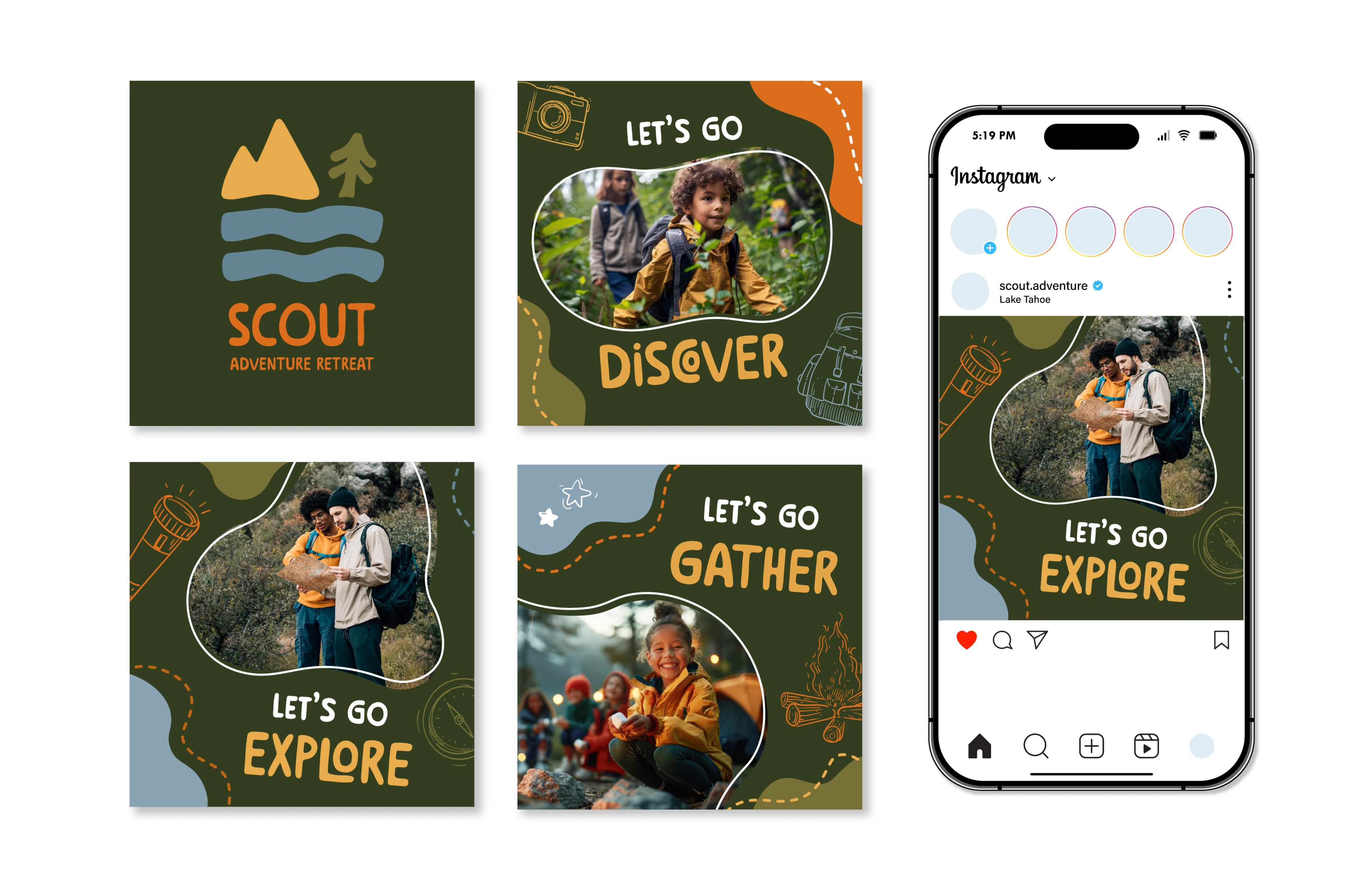 Scout Adventure Retreat Identity System - Image 9
