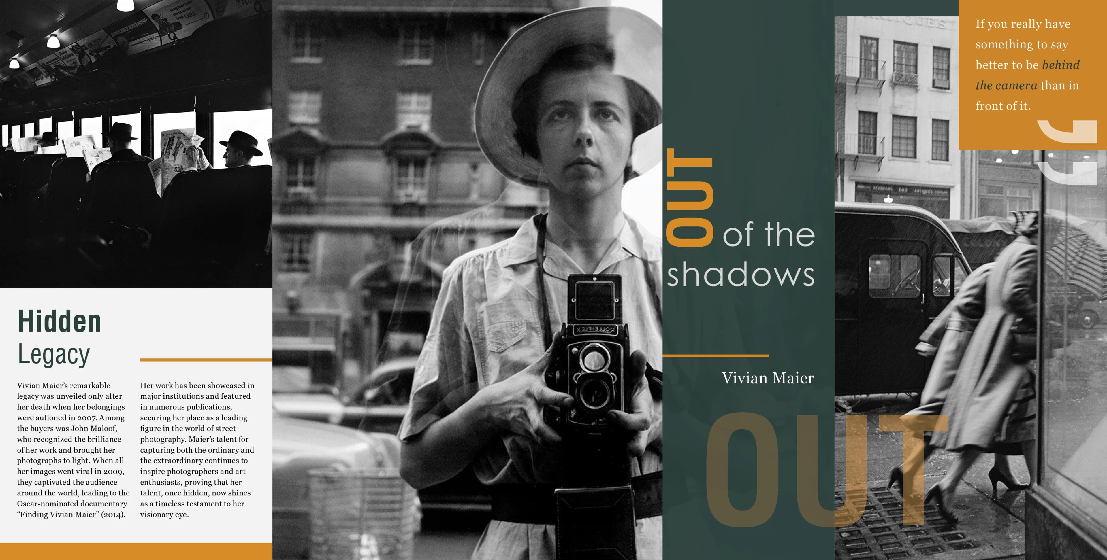 Vivian Maier Exhibition Brochure - Image 2