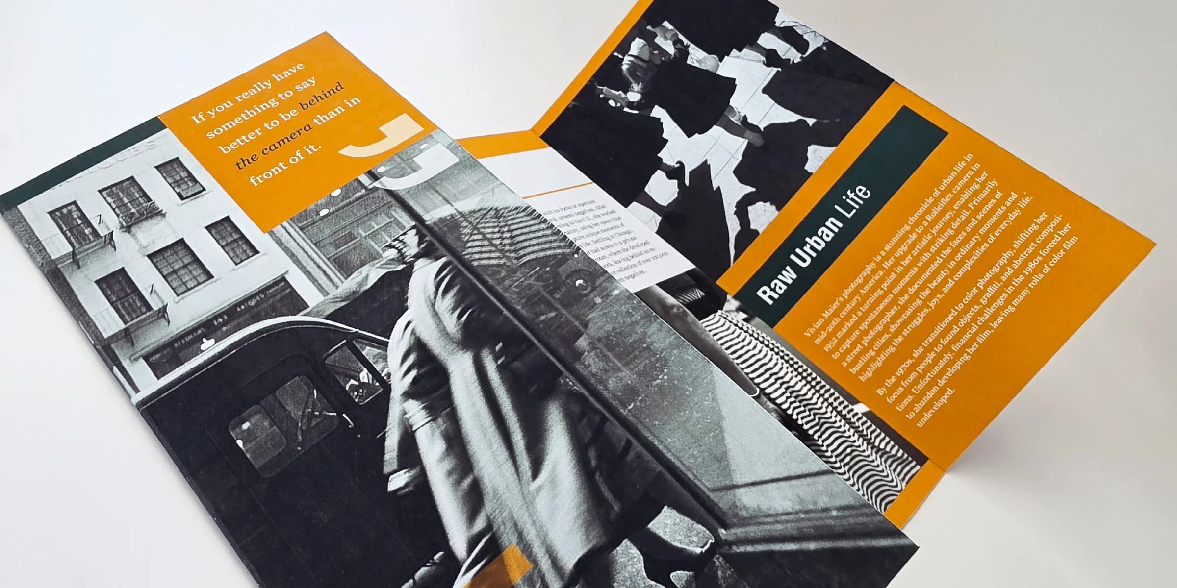 Vivian Maier Exhibition Brochure - Image 5