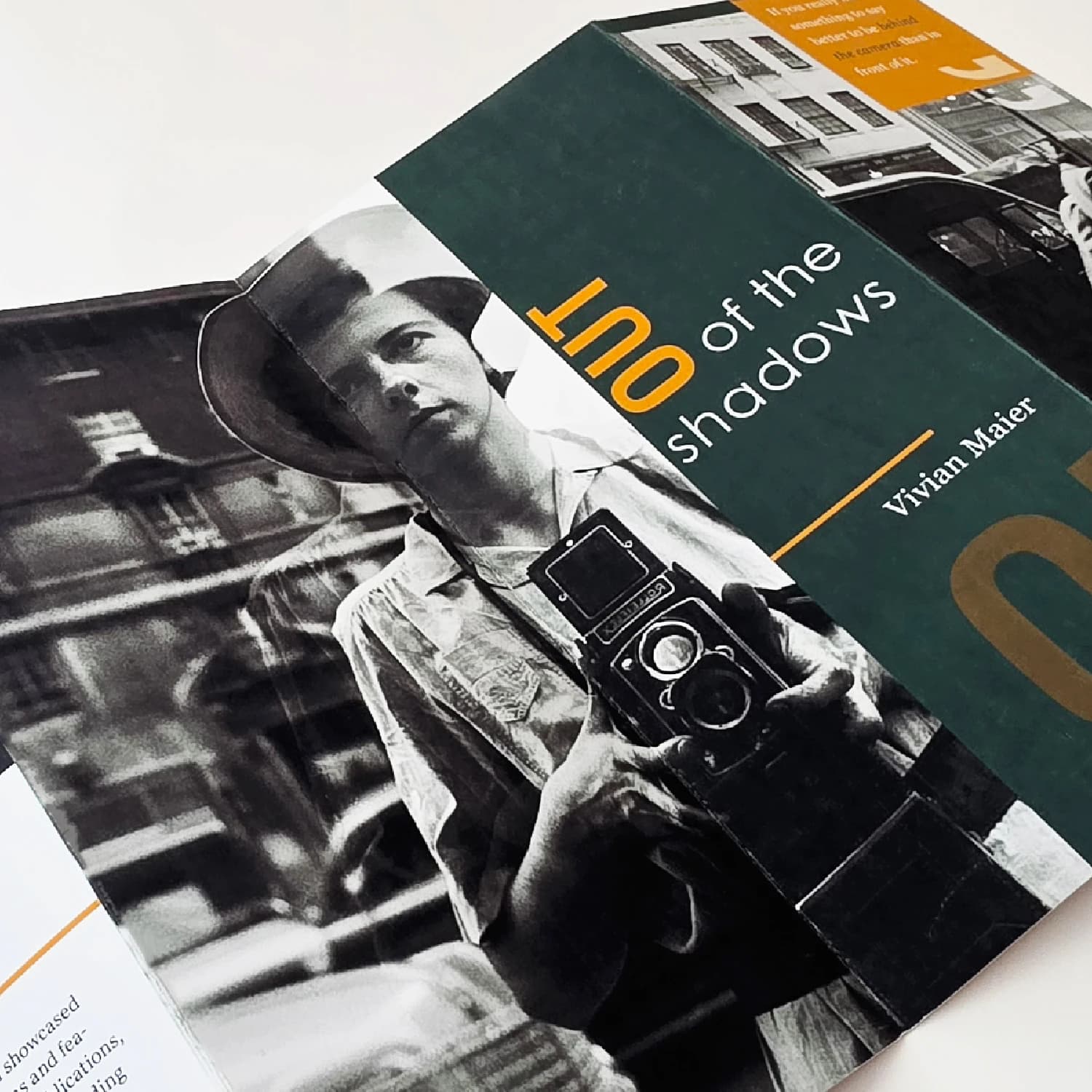 Vivian Maier Exhibition Brochure cover image