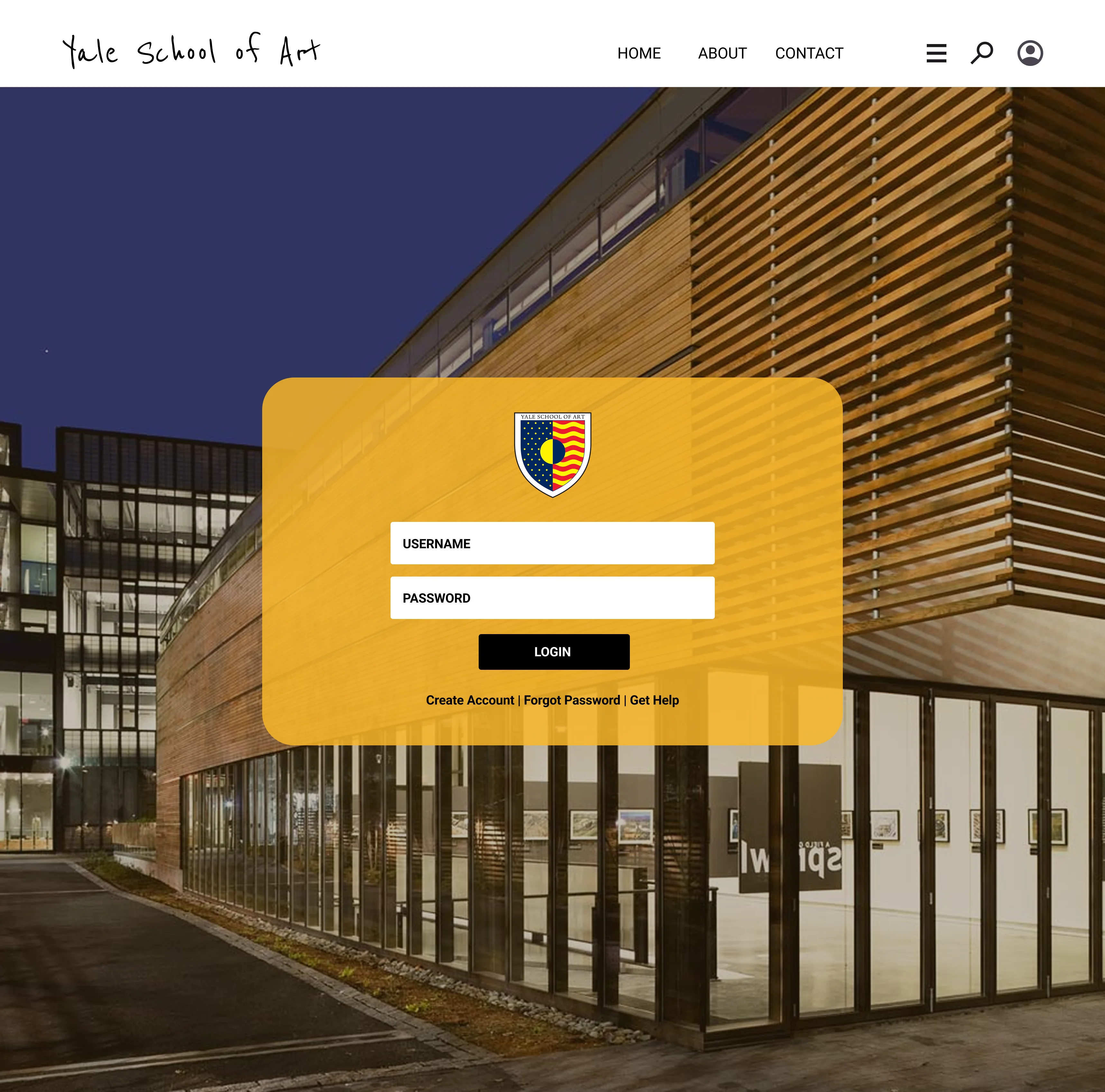 Yale School of Art Website Redesign — image 2